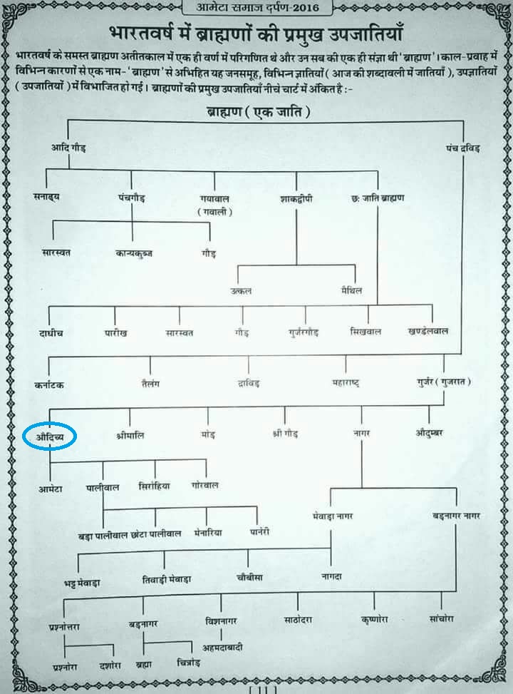 BrahmanCasteTreeAudichya